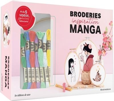 Broderies inspiration manga