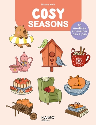 Cosy seasons. 60 modèles à dessiner pas à pas