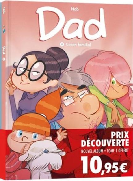 Dad Tome 1 et 8 : Pack en 2 volumes : Filles à papa ; Cocon familial. Avec le tome 1 offert