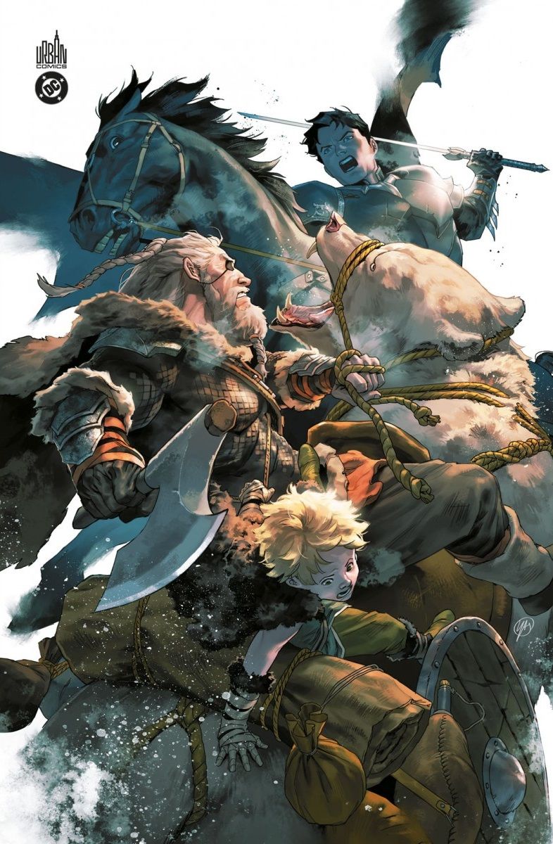 Dark Knights of Steel : Allwinter - Couverture variante