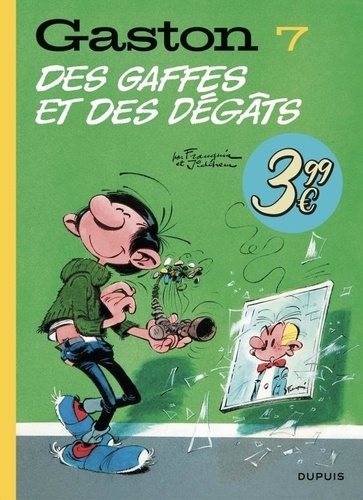 Gaston Tome 7 : Des gaffes et des dégâts - Edition à prix réduit