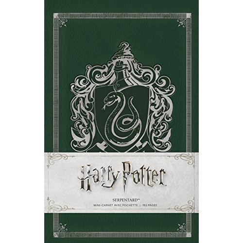 Harry Potter Serpentard. Mini-carnet avec pochette
