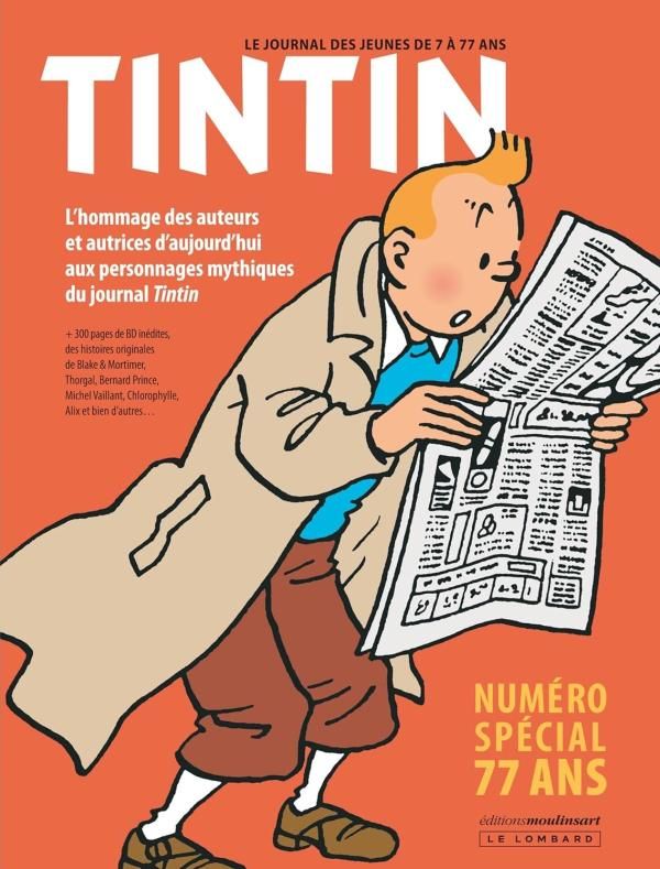 Journal Tintin : Numéro spécial 77 ans
