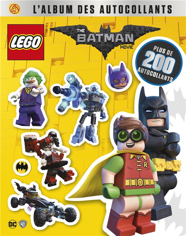 L'album des autocollants The Lego Batman Movie