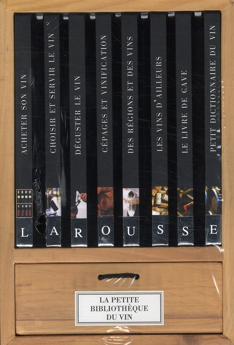 La petite bibliothèque du vin. Coffret 8 volumes