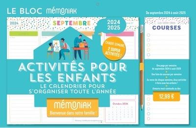 Le bloc hebdomadaire Activités pour les enfants. Edition 2024-2025