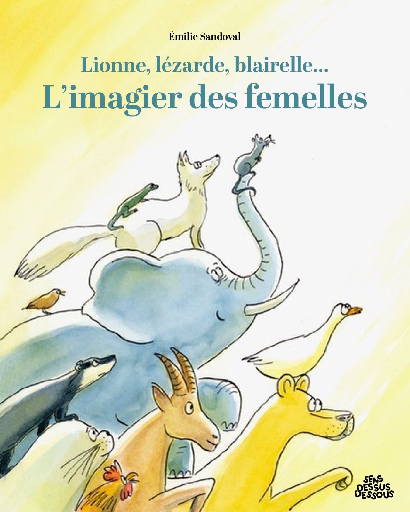 Lionne, lézarde, blairelle... L'imagier des femelles