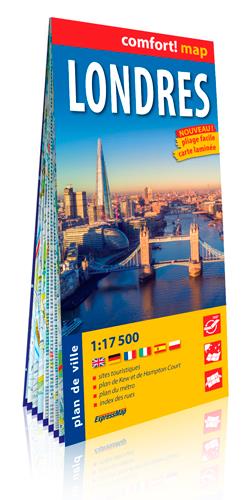 LONDRES 1/17.500 (CARTE LAMINEE)