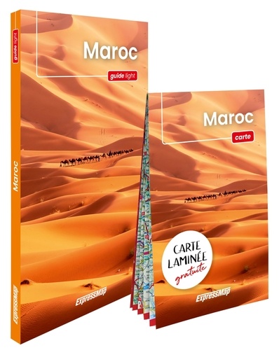 Maroc. Avec 1 carte laminée