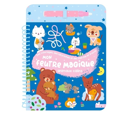 Mon feutre magique animaux câlins. Avec feutre à réservoir d'eau