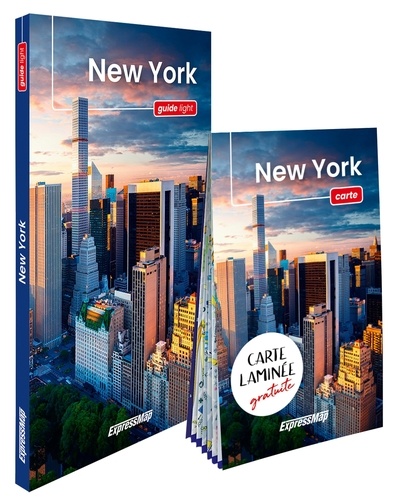 New York. Avec 1 carte laminée
