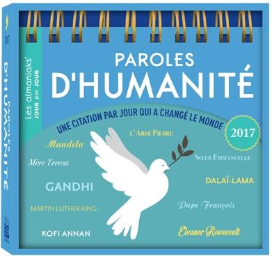 Paroles d'humanité. Edition 2017