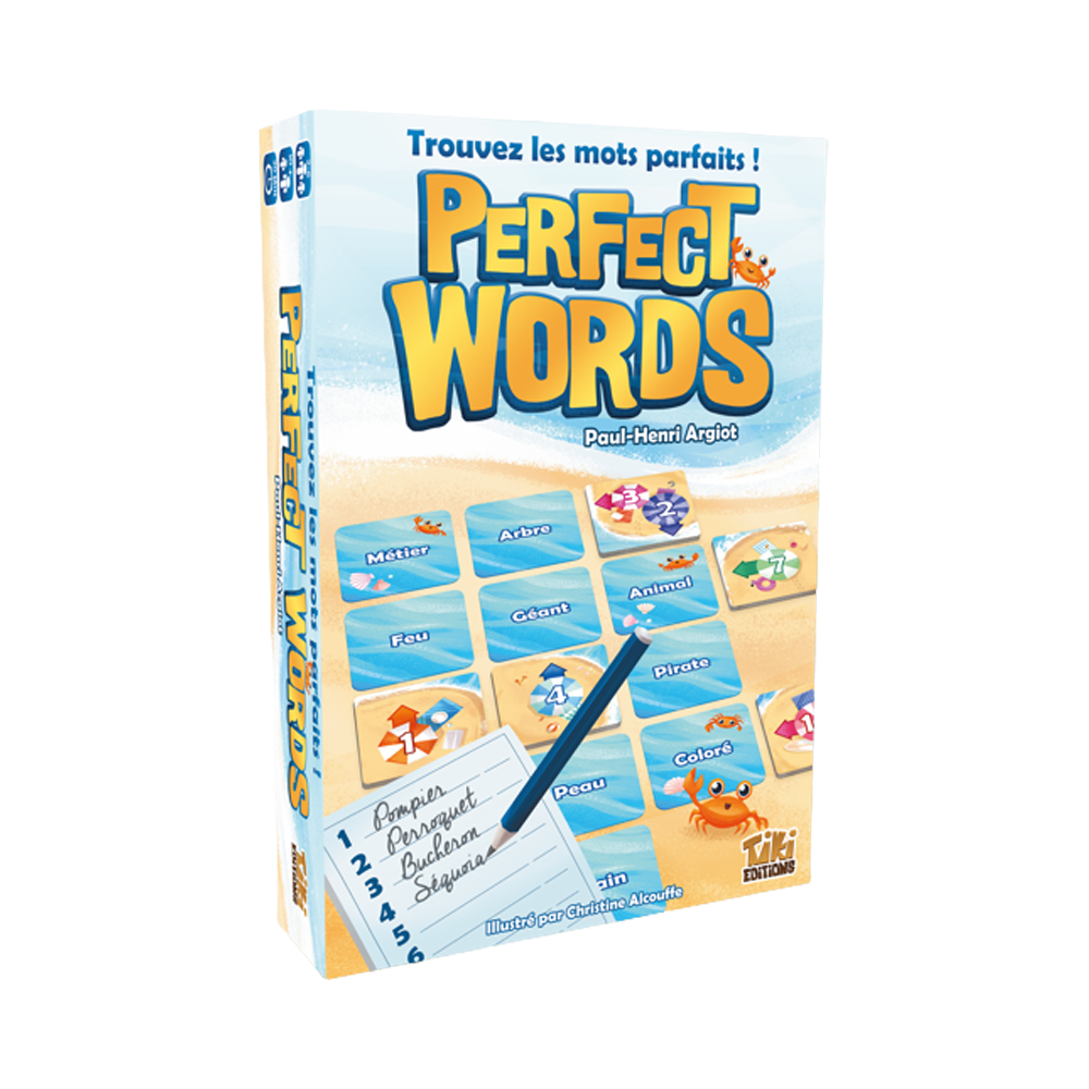 PERFECT WORDS - PRET A RELEVER LE DEFI ET DECROCHER LA MEDAILLE D'OR EN DECRYPTANT LES ASSOCIATIONS