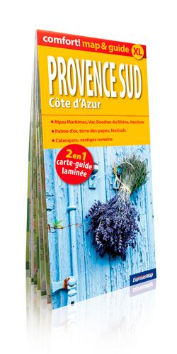 Provence sud - Côte-d'Azur : carte-guide laminée. 1/300 000