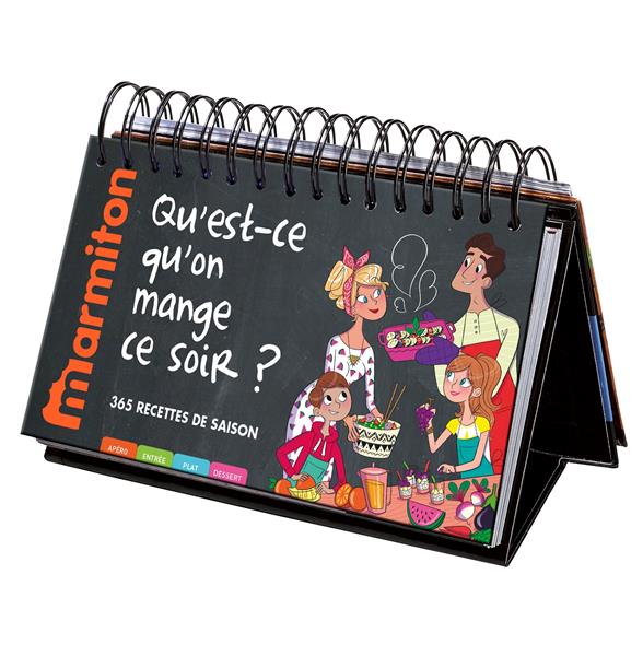 Qu'est-ce qu'on mange ce soir ? 365 recettes de saison, Edition 2019