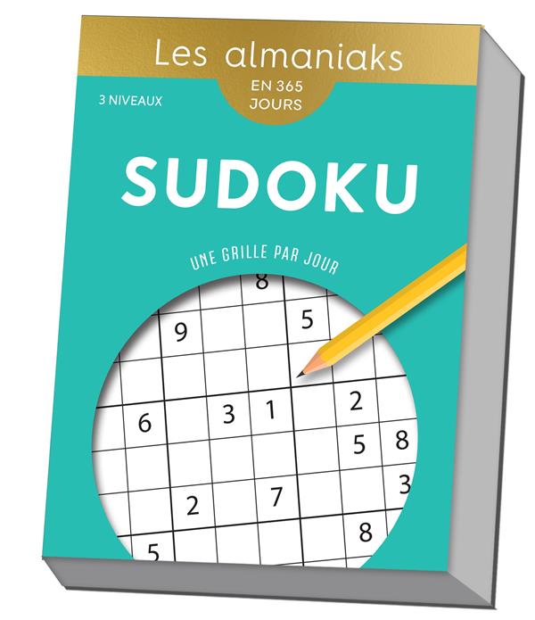 Sudoku. Une grille par jour, 3 niveaux, Edition 2024