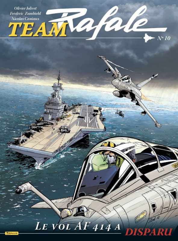 Team Rafale Tome 10 : Le vol AF 414 a disparu