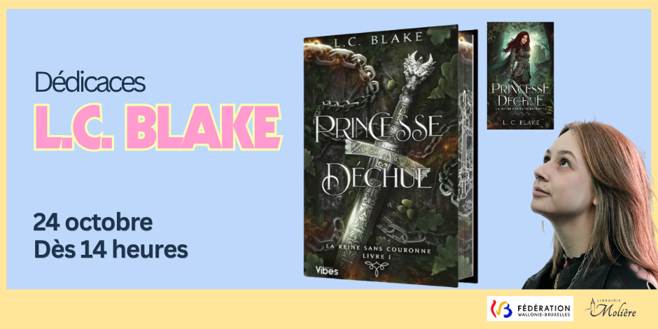 Séance de dédicaces : L.C. Blake