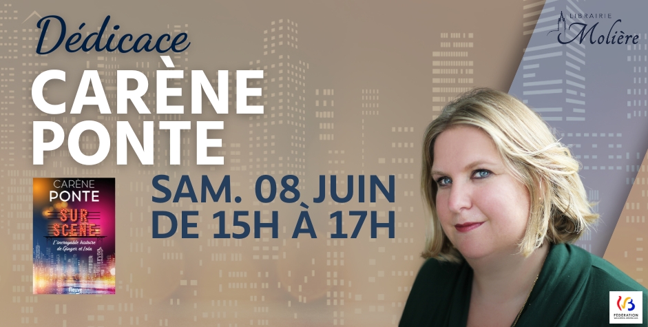 Carène Ponte en dédicace ! 
