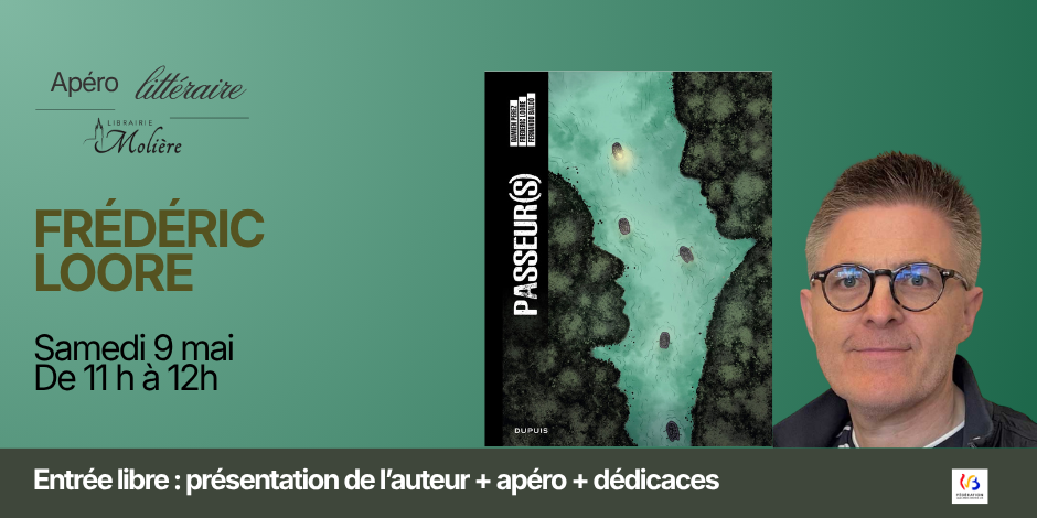 Apéro littéraire : dédicaces de Frédéric Loore 