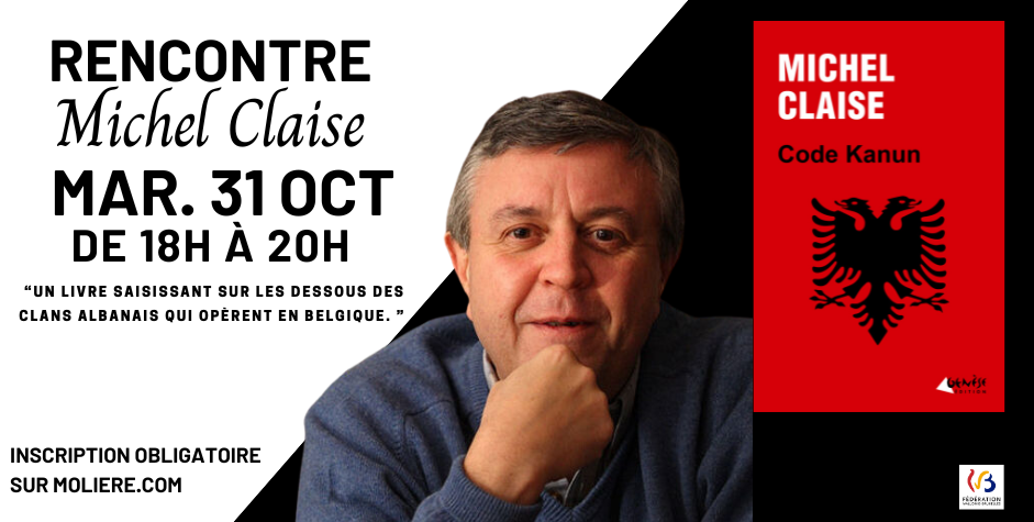 Claise Rencontre avec Michel Claise ! | Librairie Molière (E-Shop livres)