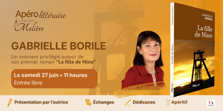 Apéro littéraire avec Gabrielle Borile
