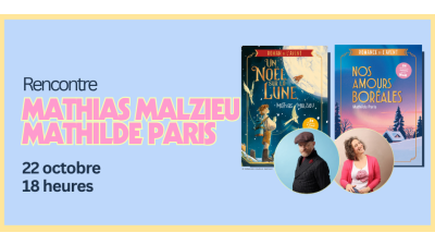 Rencontres spéciales romans de l'Avent, avec Mathias Malzieu et Mathilde Paris
