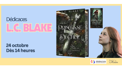Séance de dédicaces : L.C. Blake