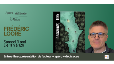 Apéro littéraire : dédicaces de Frédéric Loore 
