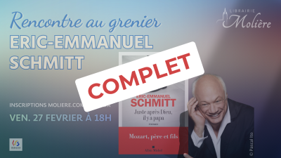 Rencontre avec Eric Emmanuel Schmitt