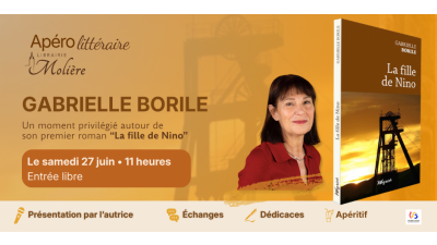 Apéro littéraire avec Gabrielle Borile