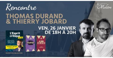 Rencontre avec Thomas Durand et Thierry Jobard
