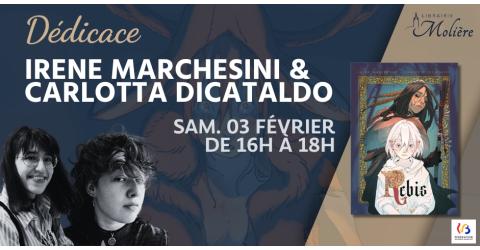 Irene Marchesini et Carlotta Dicataldo (Rebis) en dédicace ! 