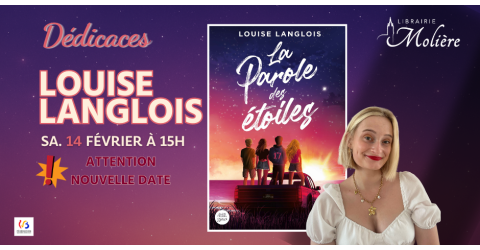 Dédicaces de Louise Langlois