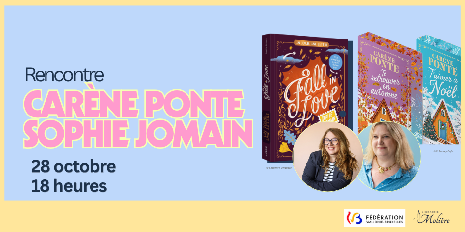 Rencontre spéciale romance d'automne : avec Sophie Jomain et Carène Ponte