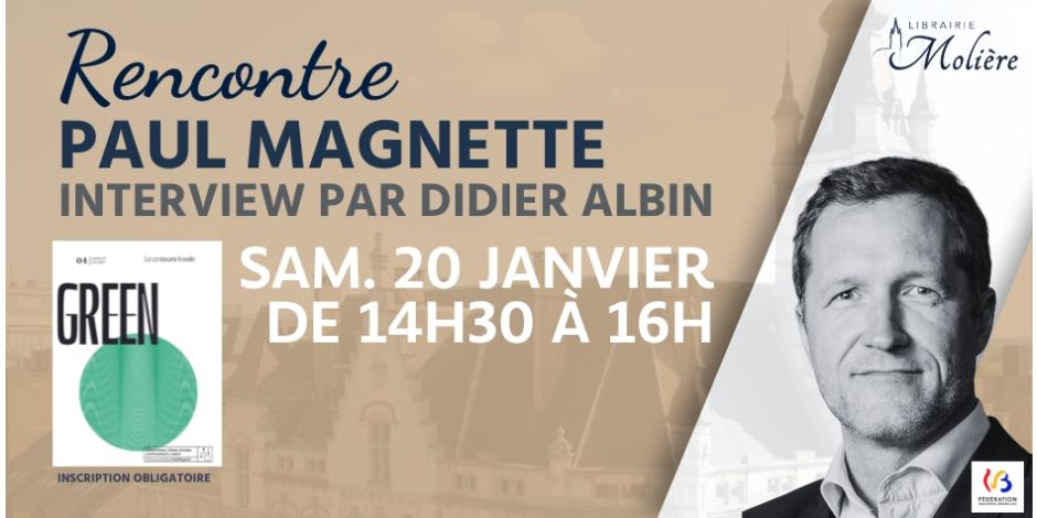 Rencontre avec Paul Magnette
