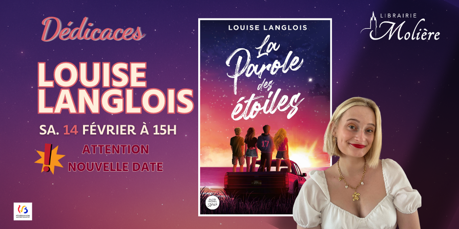 Dédicaces de Louise Langlois
