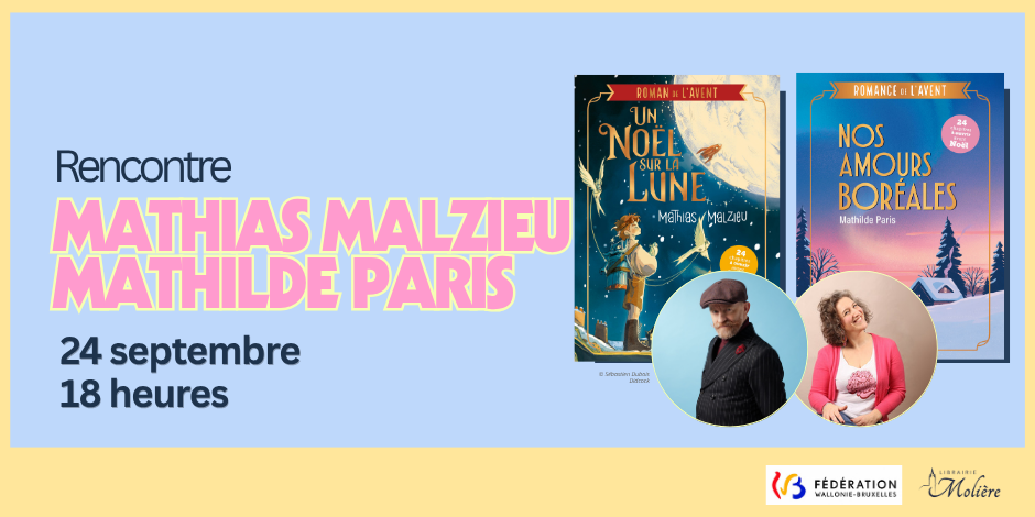 Rencontres spéciales romans de l'Avent, avec Mathias Malzieu et Mathilde Paris