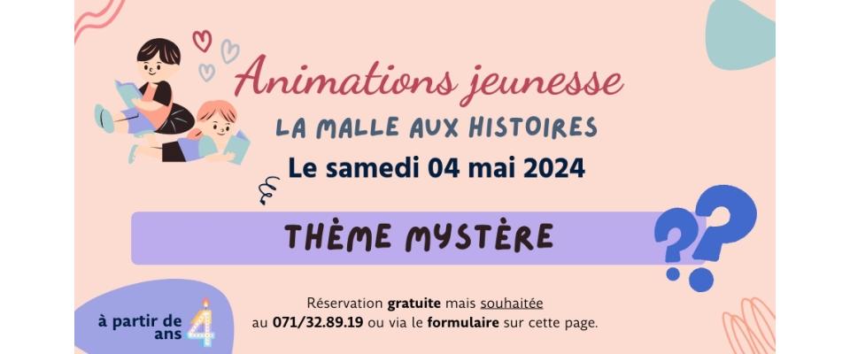 La malle aux histoires de Marie / Thème mystère La malle aux histoires de Marie / Thème mystère