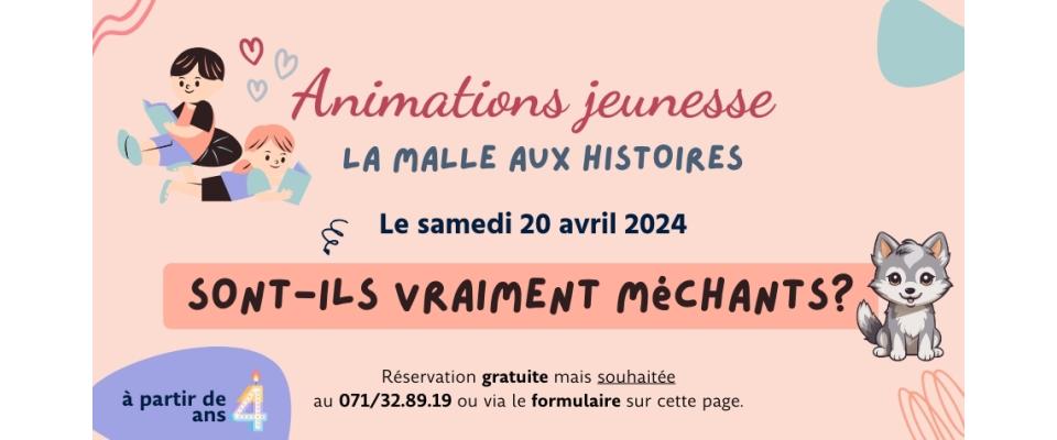 La malle aux histoires de Marie / Sont-ils vraiment méchants ? La malle aux histoires de Marie / Sont-ils vraiment méchants ?