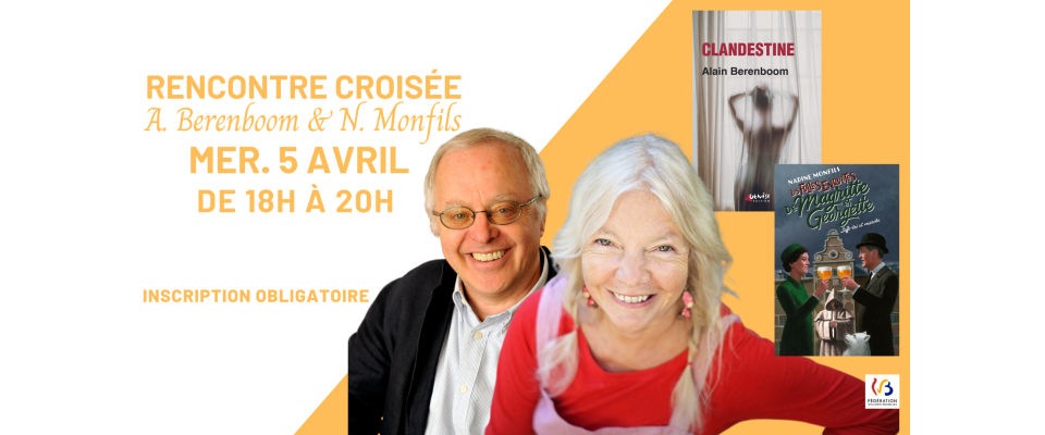 Rencontre belge avec Alain Berenboom & Nadine Monfils