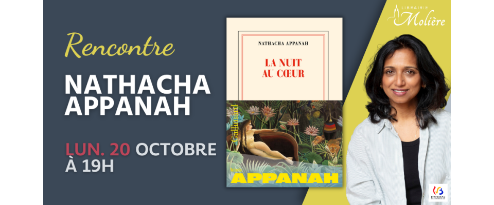 Rencontre avec Nathacha Appanah Rencontre avec Nathacha Appanah