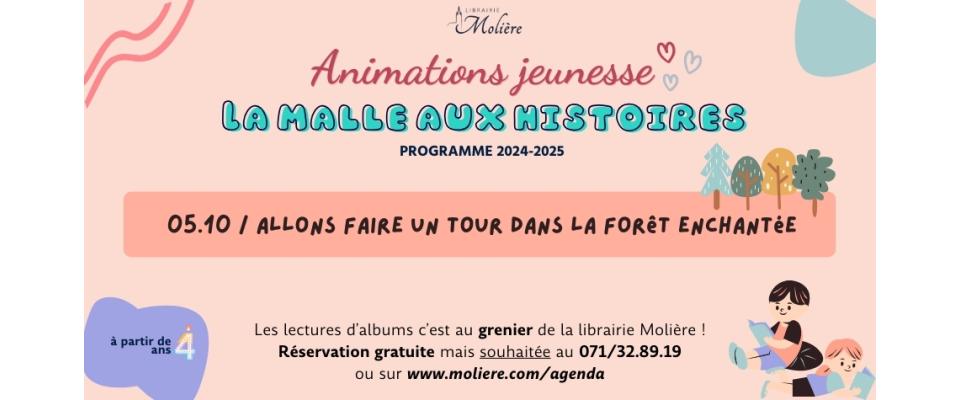 La malle aux histoires de Marie / Allons faire un tour dans la forêt enchantée La malle aux histoires de Marie / Allons faire un tour dans la forêt enchantée